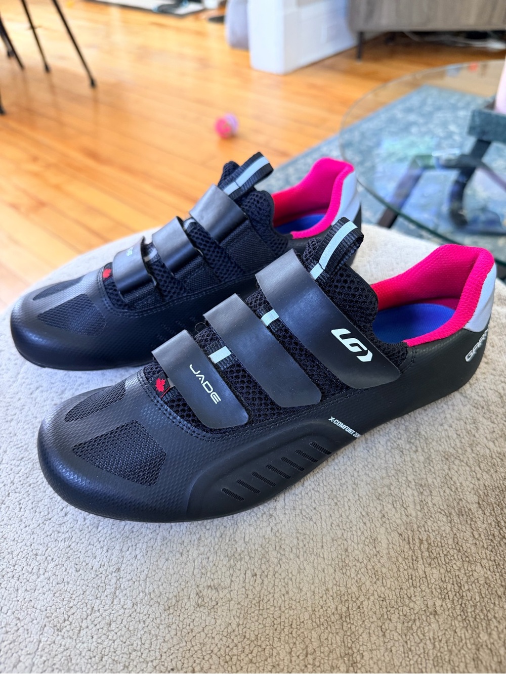 Louis Garneau Jade Women’s Black Athletic Cycling Shoe - SPD comapatible